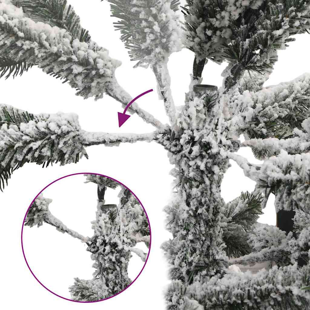 Künstlicher klappbarer Weihnachtsbaum mit Ständer Grün 120 cm