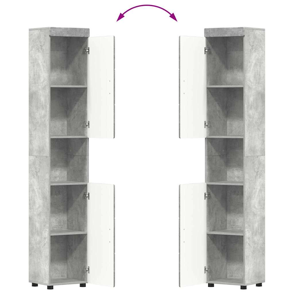Badezimmermöbel-Set TULUM 2 pcs Weiß 60 x 34 x 63 cm