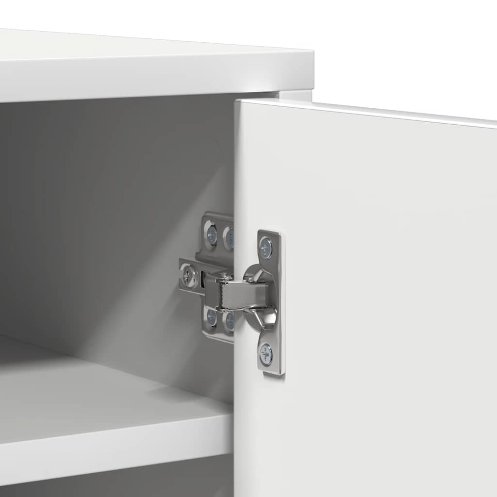 Schuhschrank Weiß 60x35x70 cm Holzwerkstoff