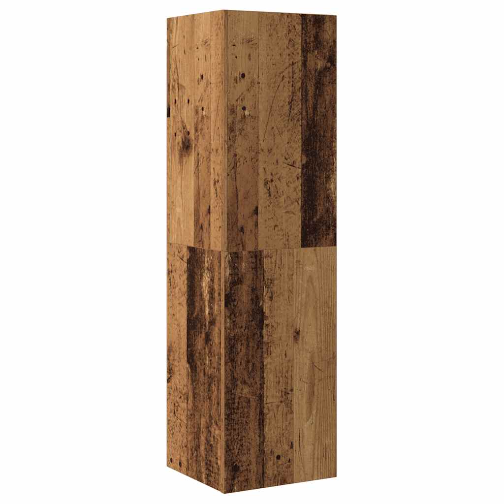 4-tlg. TV-Schrank-Set Weiß Holzwerkstoff