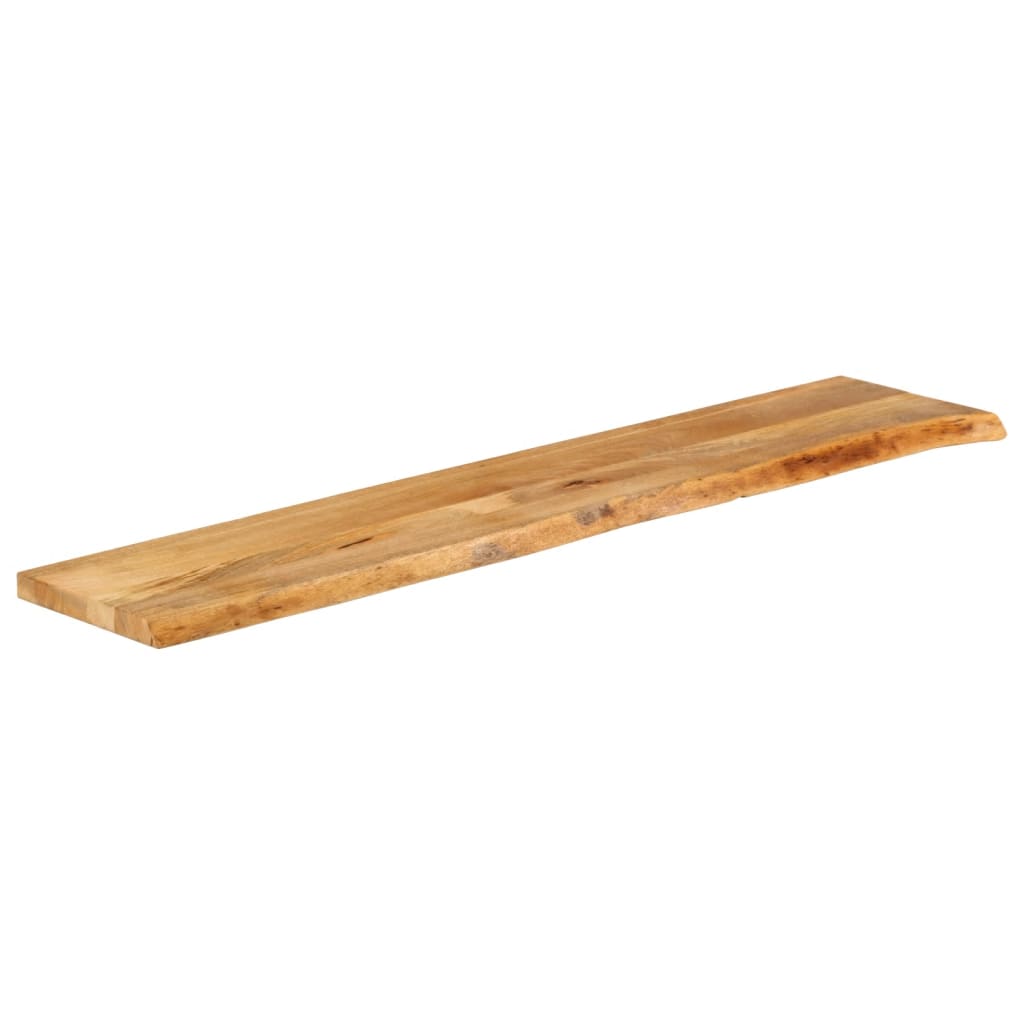 Wandregal 40x20x2,5 cm Rechteckig Massivholz Akazie Baumkante