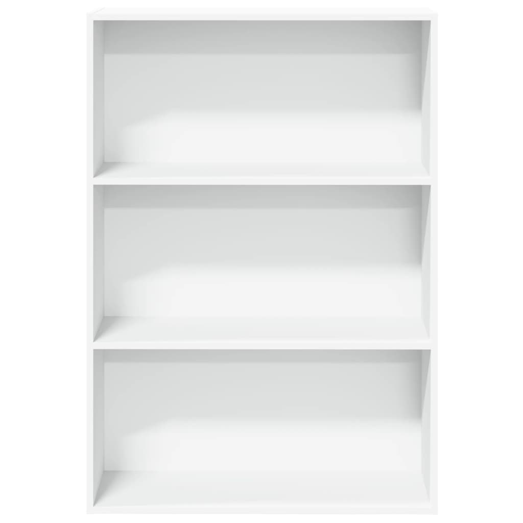 Bücherregal Weiß 80x30x189 cm Holzwerkstoff