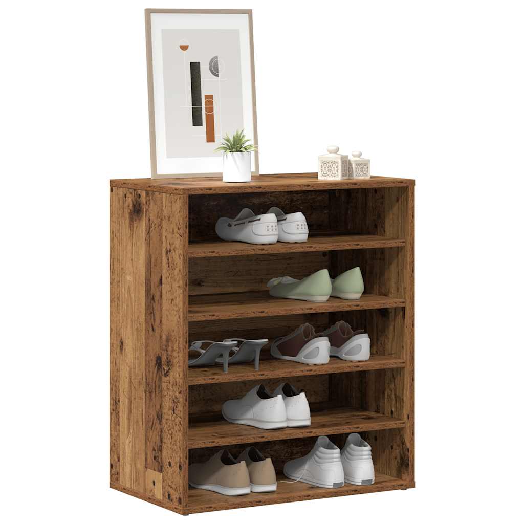 Schuhschrank Weiß 60x35x70 cm Holzwerkstoff