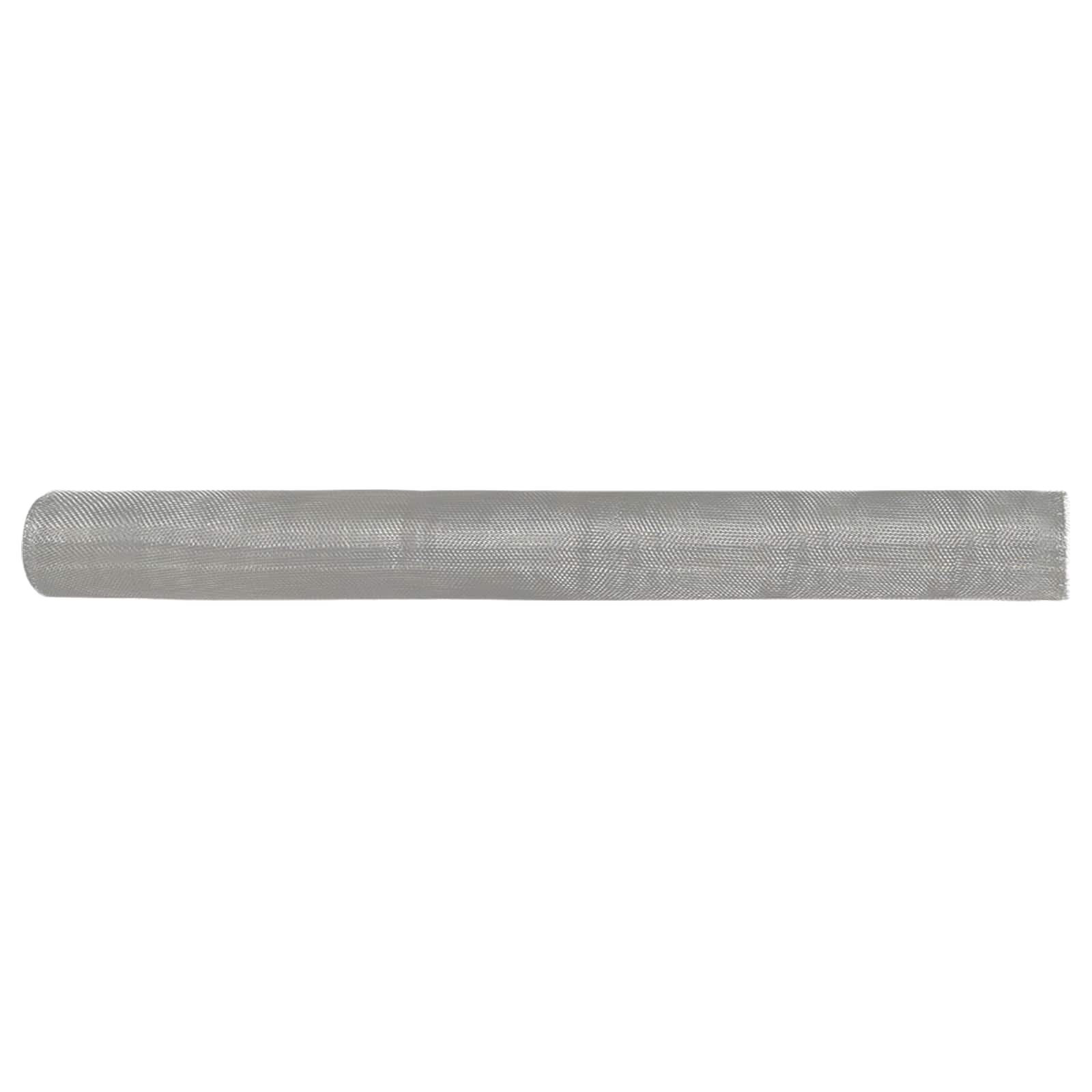 Drahtzäune 100 x 500 cm Mesh Edelstahl 201 Silber