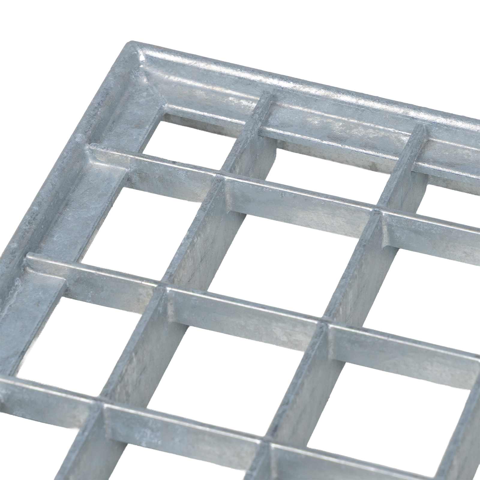 Gitter Silber 50 x 35 x 2 cm Feuerverzinkter Stahl