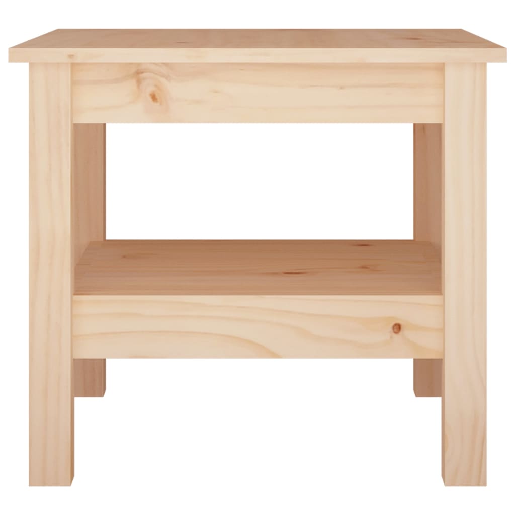 Couchtisch 45 x 45 x 40 cm Massivholz Kiefer