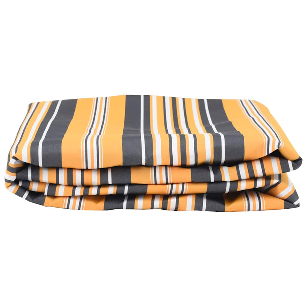 Markisenersatzstoff Blau und Weiß 1000 x 160 cm Polyester