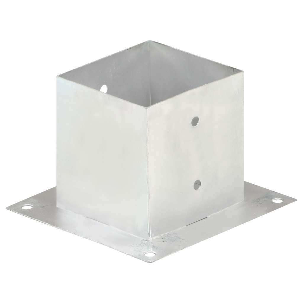 Pfostenanker 4 Stk. Verzinktes Metall 71 mm