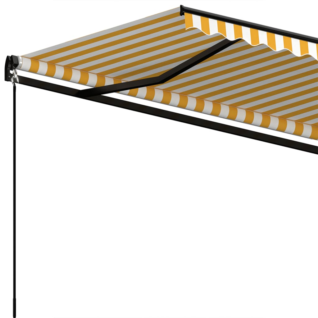 Markise Automatisch Einziehbar 350x250 cm Creme