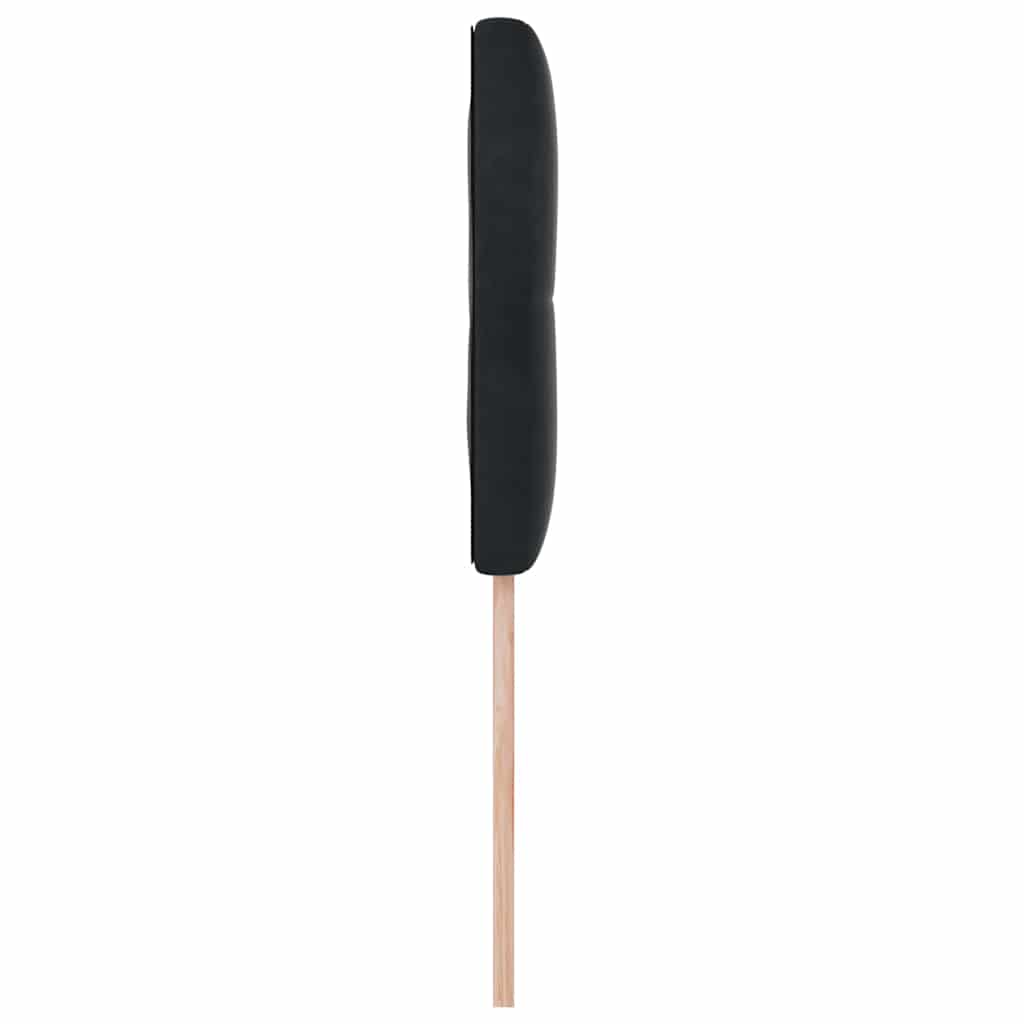 Kopfteil Hellgrau 80 cm Samt