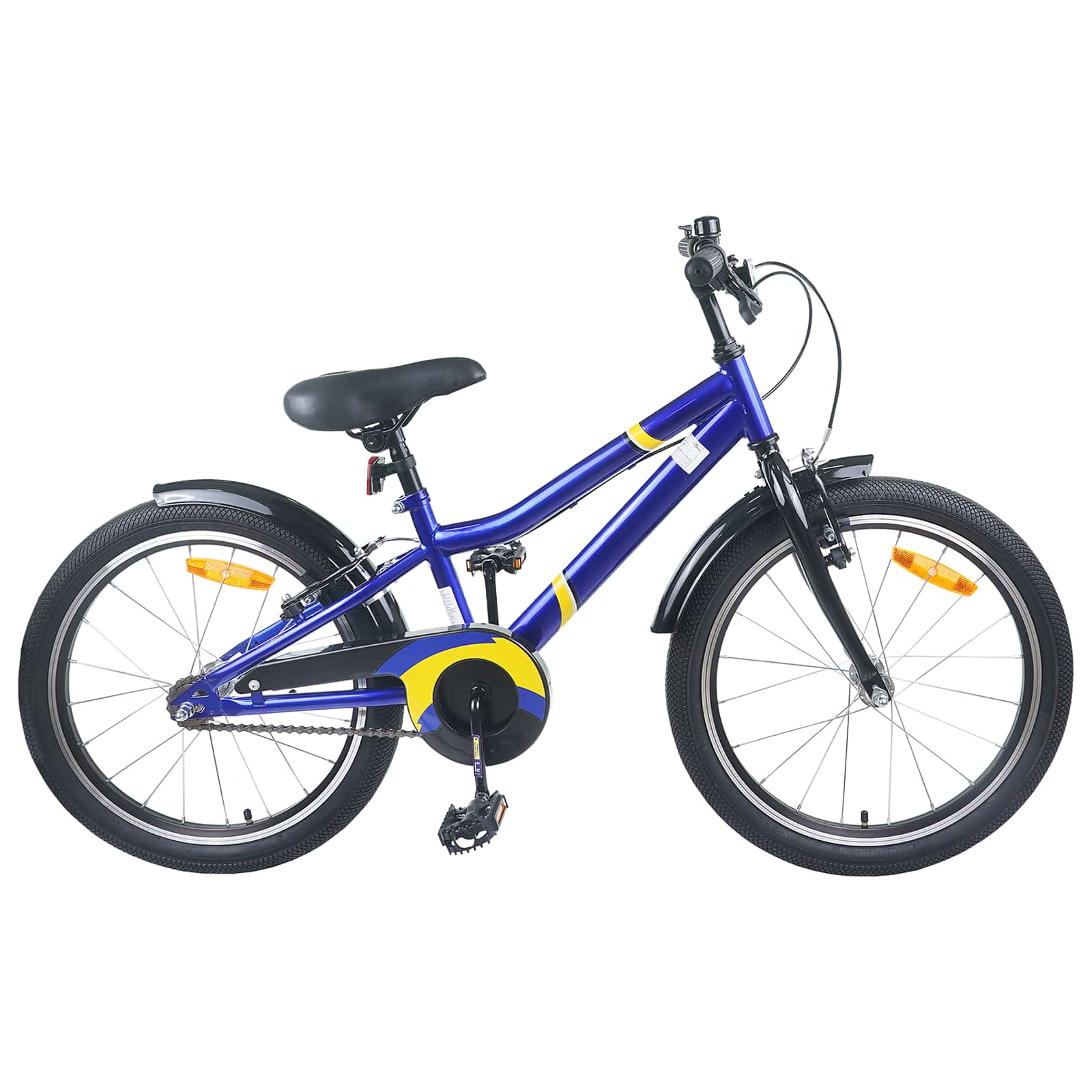 Kinderfahrrad 12 Zoll für 2-4 Jahre alt Schwarz Rot