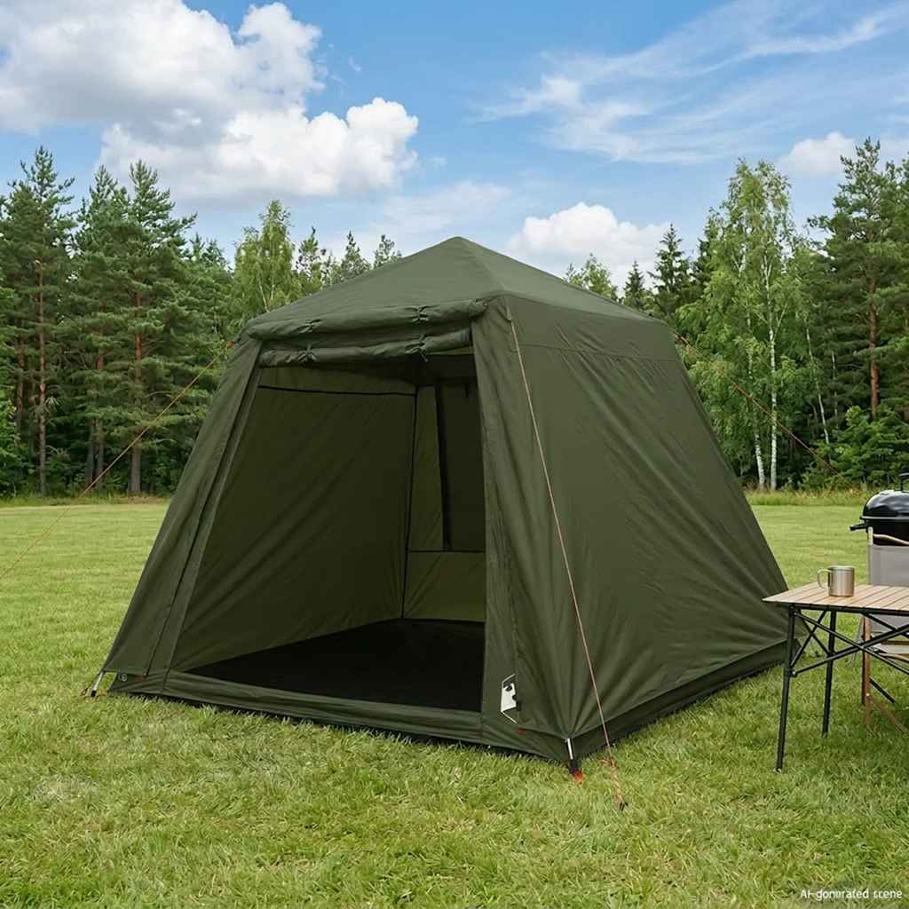 Angelzelt 4 Personen Olivgrün Quick Release
