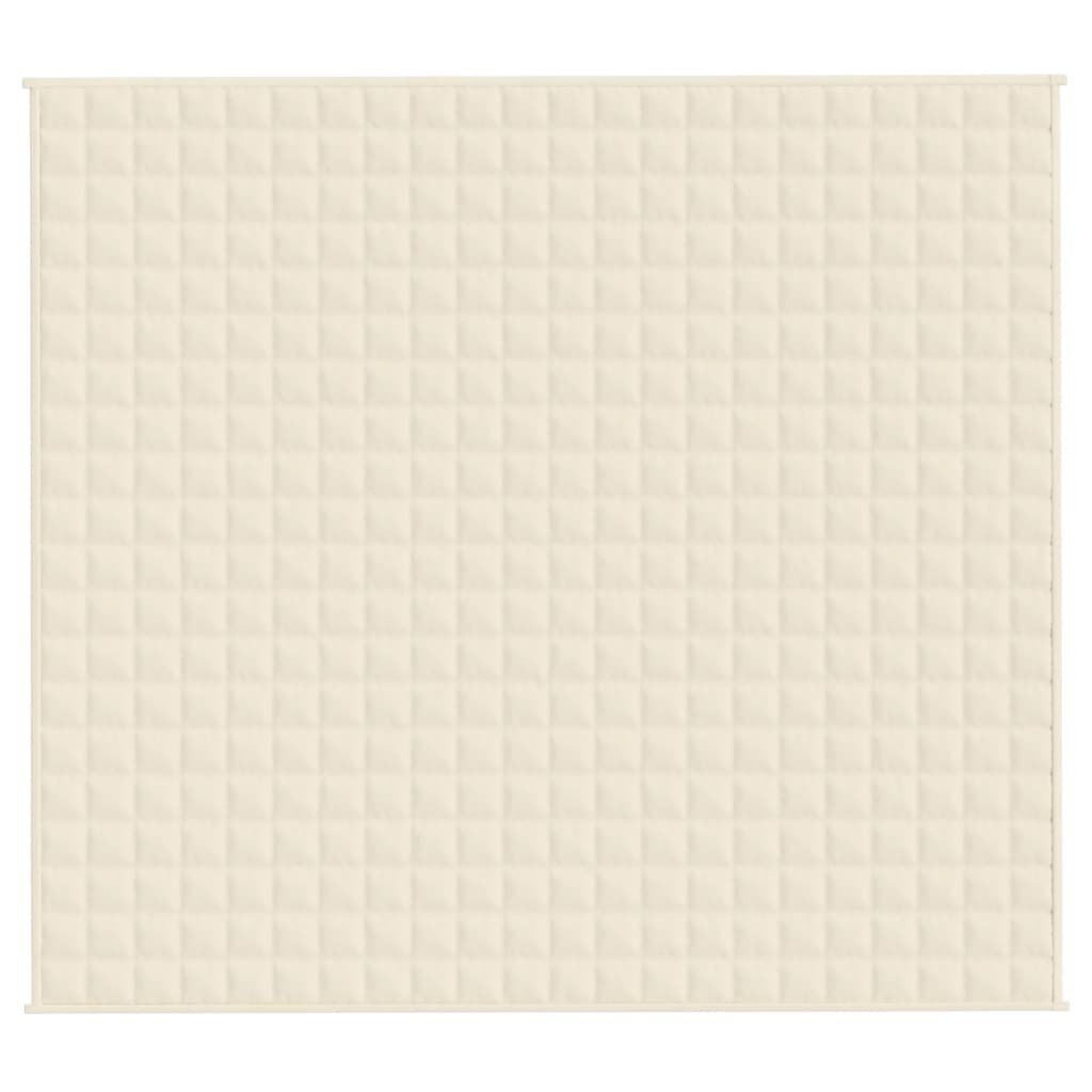 Gewichtsdecke Grau 122x183 cm 5 kg Stoff