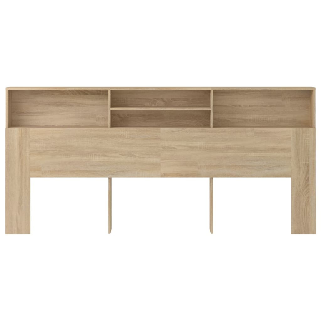 Bett-Kopfteil mit Ablagen Weiß 100x19x103,5 cm