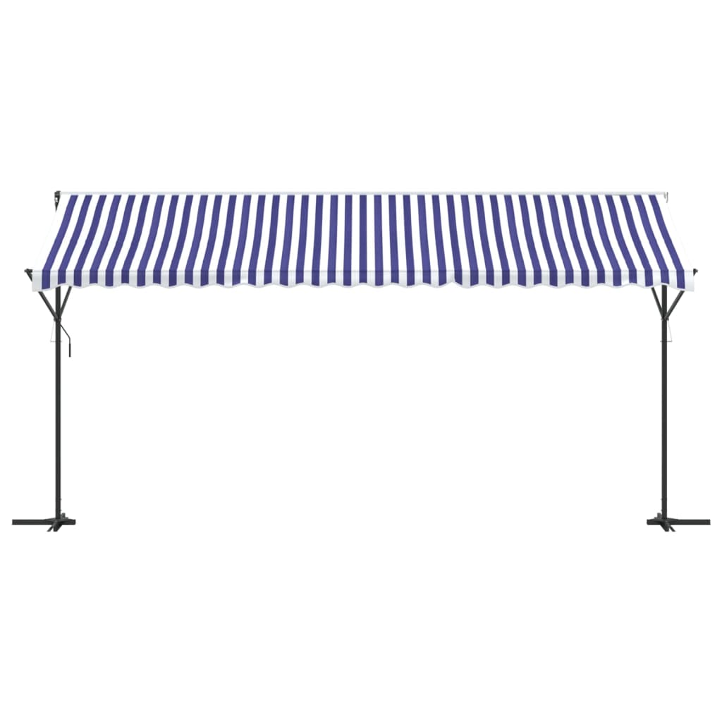 Freistehende Markise 400x300 cm Anthrazit