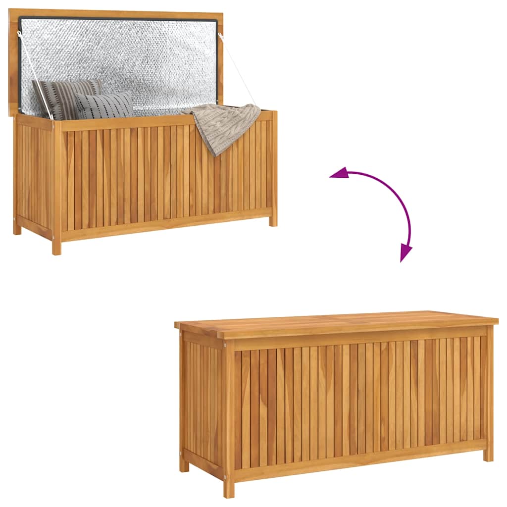 Gartenbox 60x50x58 cm Massivholz Teak