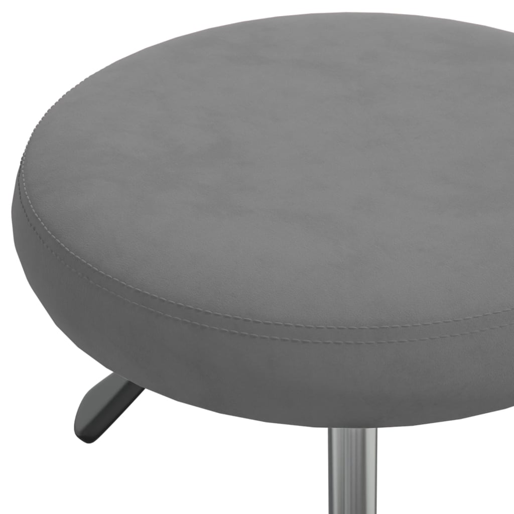 Massagehocker Samt Senfgelb