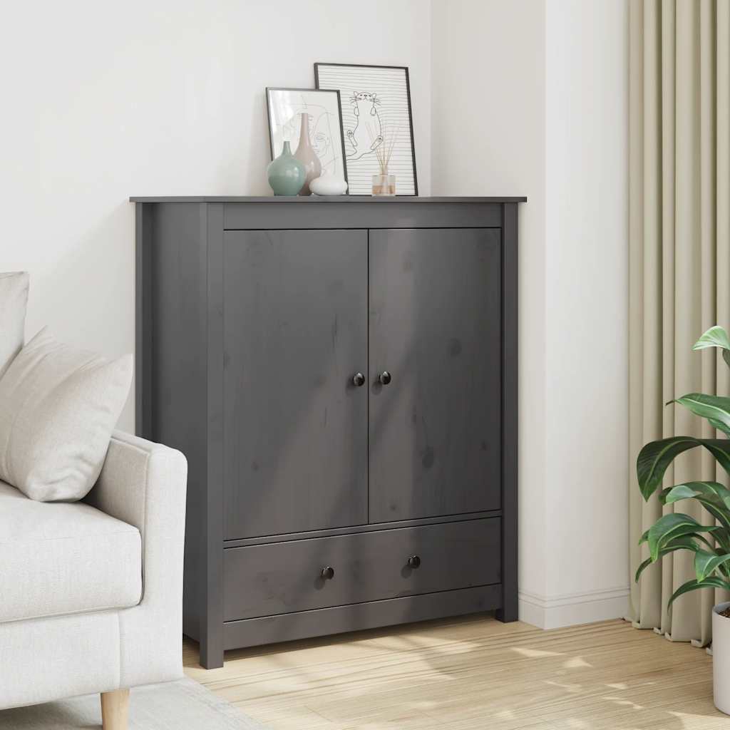 Highboard 83x41,5x100 cm Massivholz Kiefer