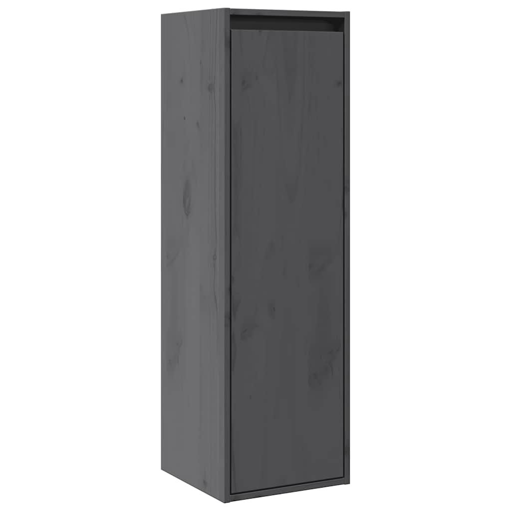 Wandschrank 30x30x100 cm Massivholz Kiefer