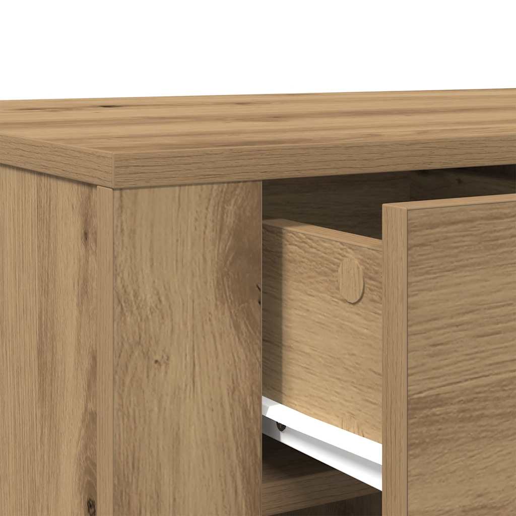Schreibtisch Weiß 100x49x75 cm Holzwerkstoff
