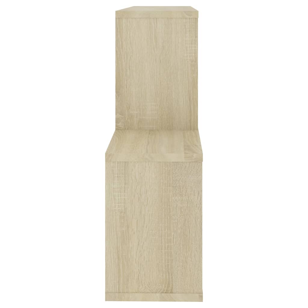 Wandregal Weiß 100x18x53 cm Holzwerkstoff