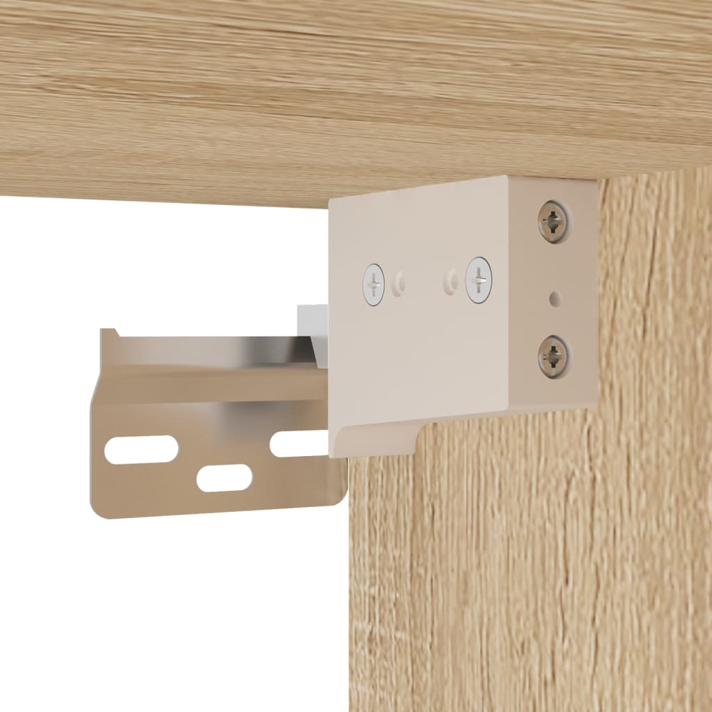 3-tlg. TV-Schrank-Set Weiß Holzwerkstoff