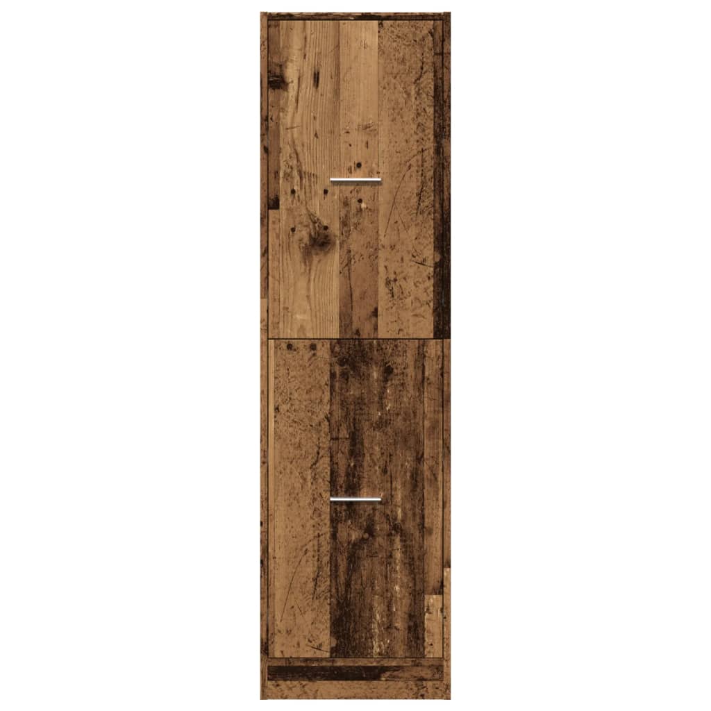 Apothekerschrank Weiß 30 x 41 x 174,5 cm Holzwerkstoff