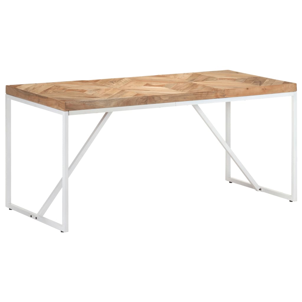 Esstisch 140x70x76 cm Massivholz Akazie und Mango