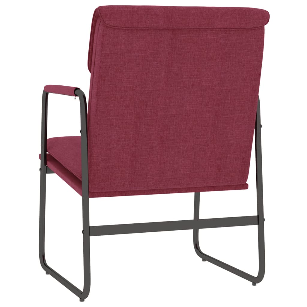 Loungesessel Hellgrau 55x64x80 cm Stoff