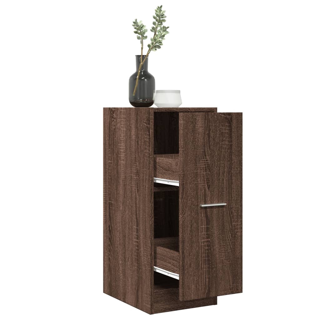 Apothekerschrank Weiß 30 x 41 x 174,5 cm Holzwerkstoff