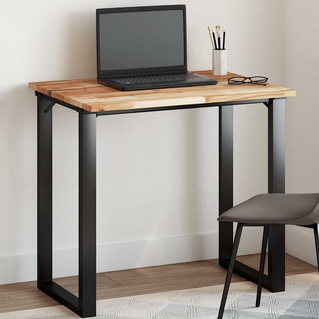 Tischplatte Rechteckig 60x50x2 cm Massivholz Akazie