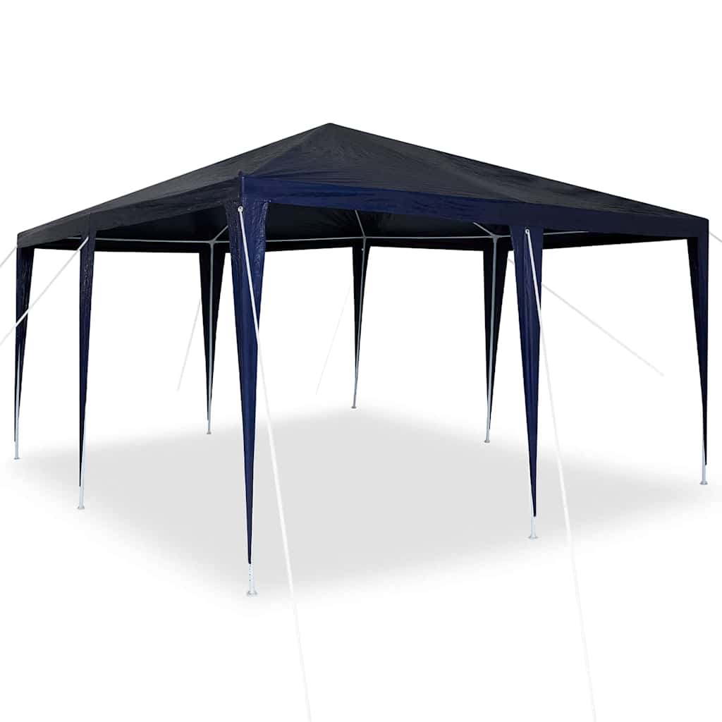 Party-Zelt Weiß 400 x 400 x 266 cm Polyethylen und Stahl