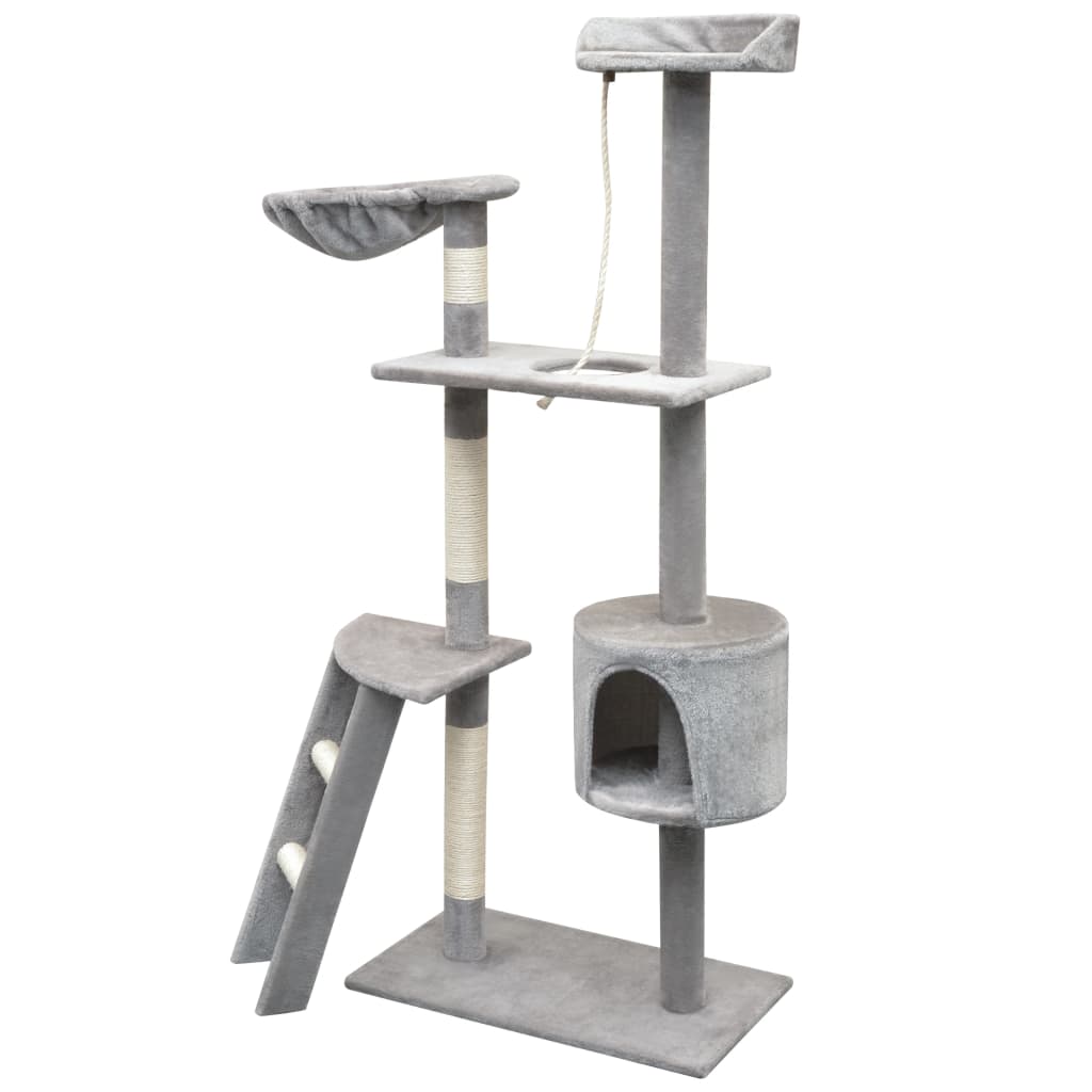 Katzen-Kratzbaum Sisal 125 cm Beige
