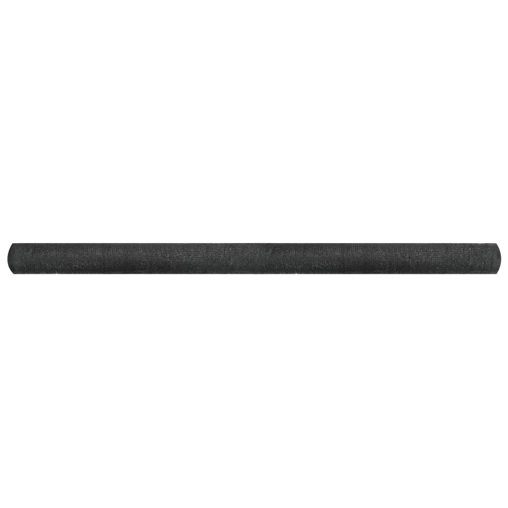 Sichtschutznetz HDPE 1x25 m Schwarz