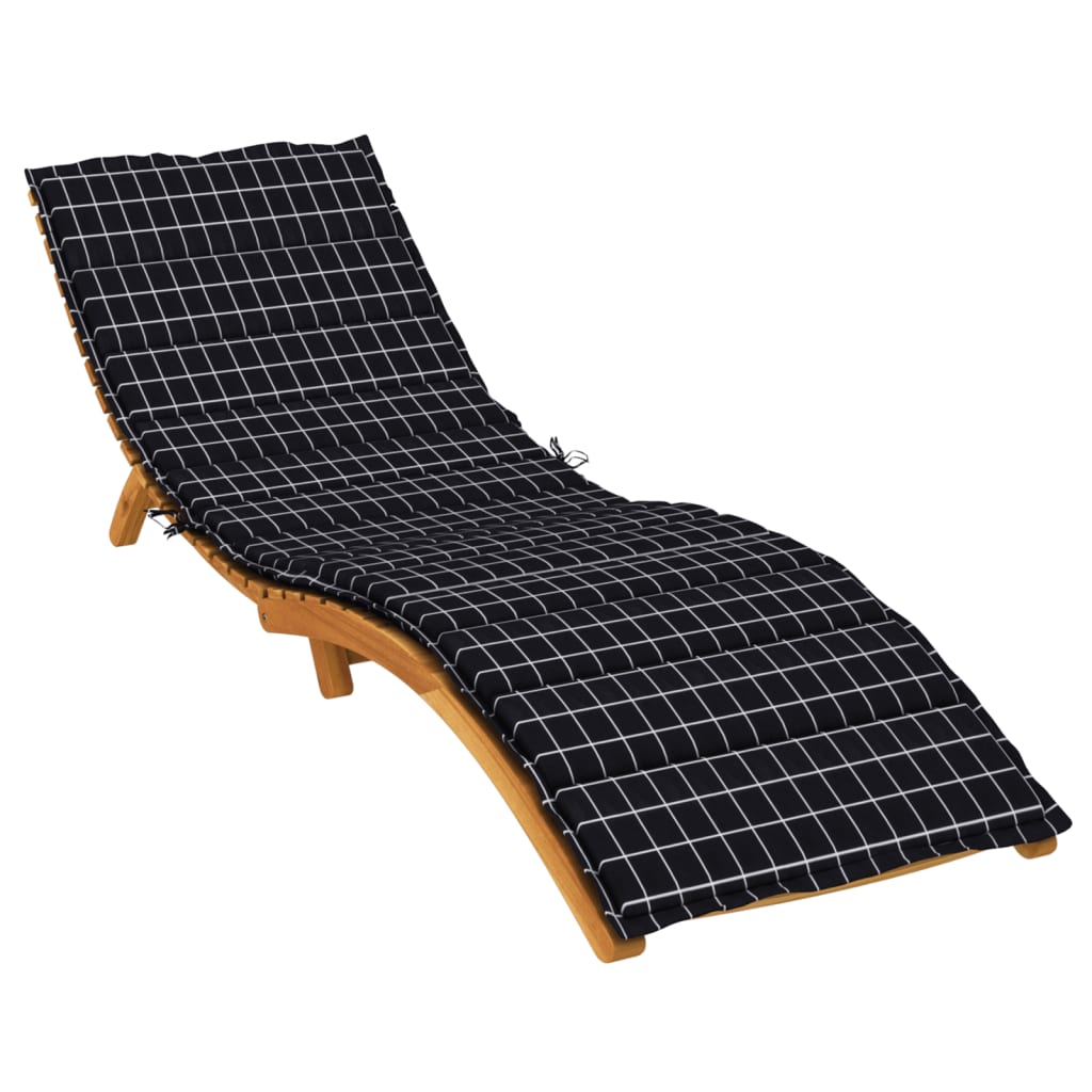 Liege-Kissen Blatt Blattmuster 200 x 70 x 3 cm Oxford-Stoff