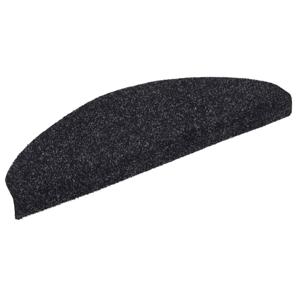 Stufenmatten Selbstklebend 15 Stk. 56x17x3 cm Hellbraun Halbrund