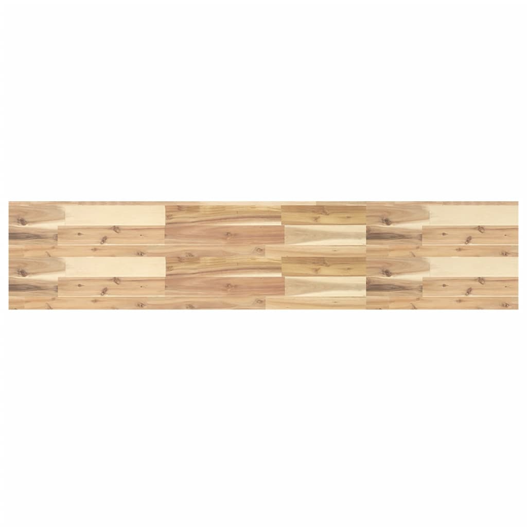 Tischplatte 40x20x2 cm Rechteckig Massivholz Akazie