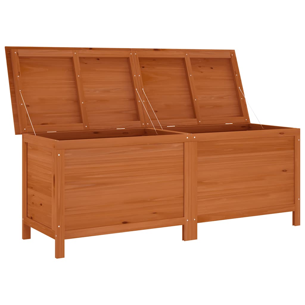 Gartentruhe 50x49x56,5 cm Massivholz Tanne