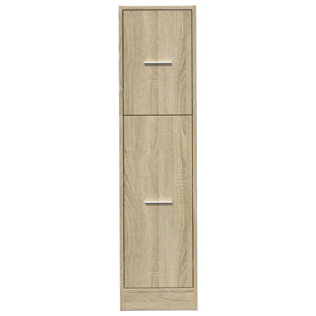 Apothekerschrank Weiß 30 x 41 x 174,5 cm Holzwerkstoff