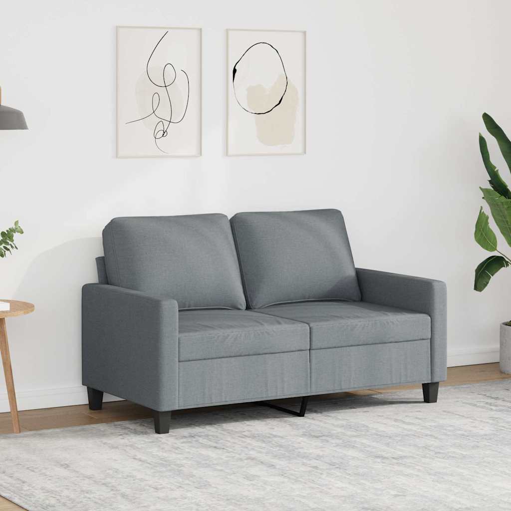 3-Sitzer-Sofa Hellgrau 180 cm Stoff