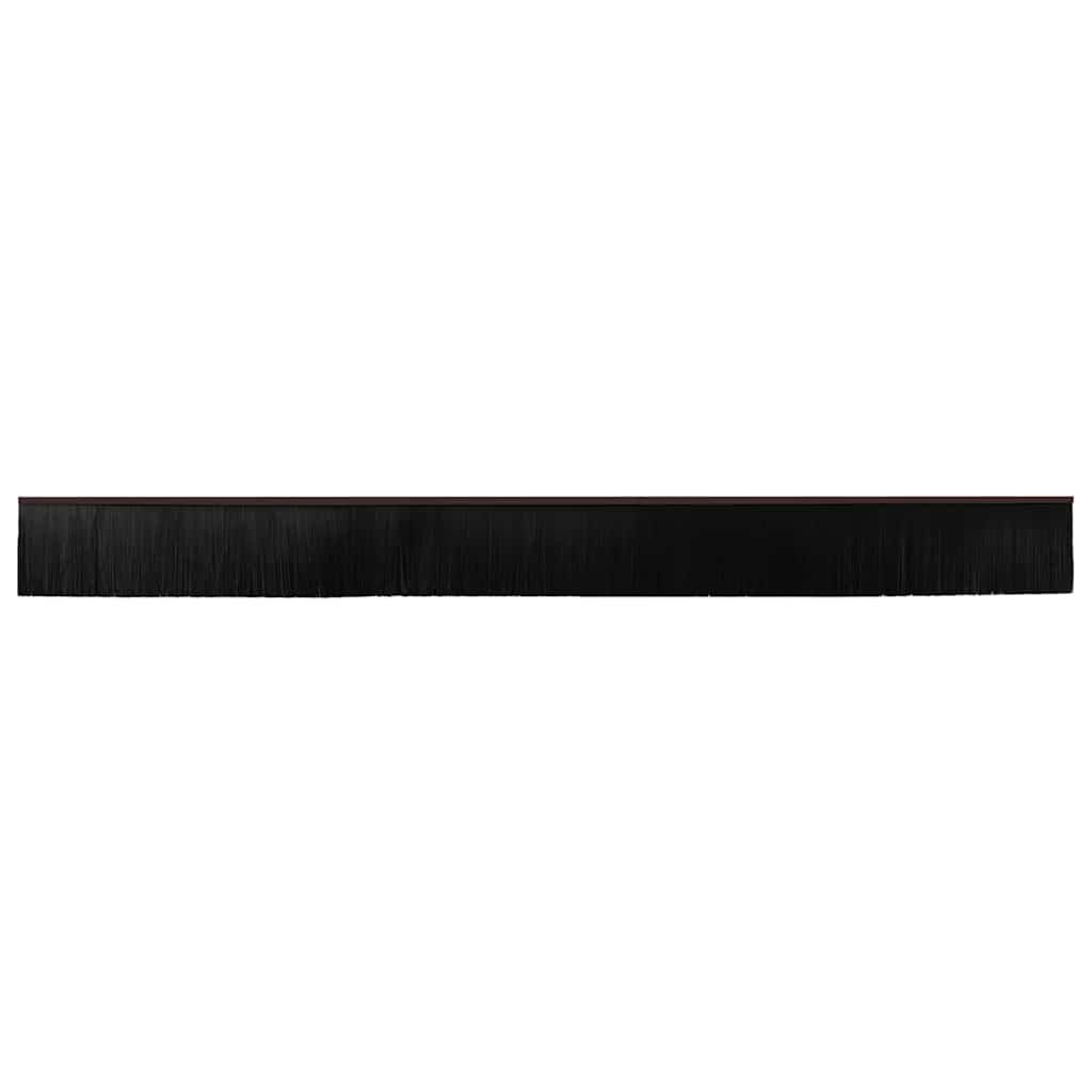 Aufsteck Türbürstendichtungen 2 pcs Braun 100 cm