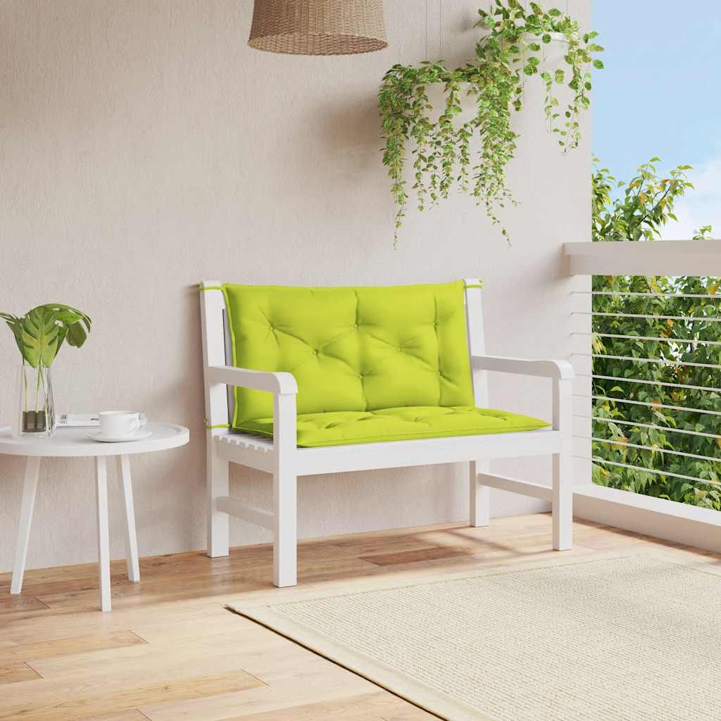 Gartenbank-Auflage Anthrazit 100x(50+50)x7 cm Oxford-Gewebe