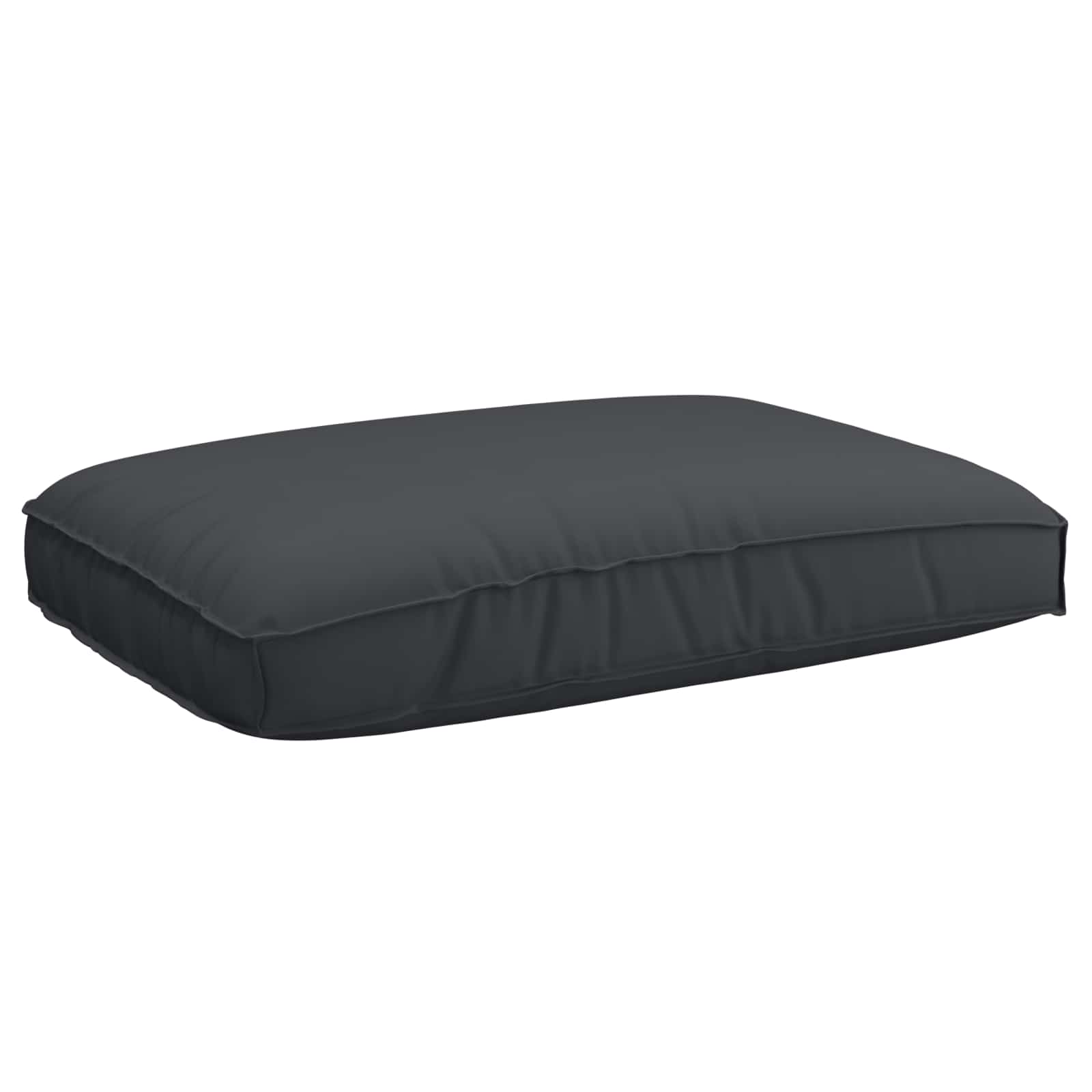 Kissen Anthrazit 120 x 80 x 12 cm Oxford-Stoff