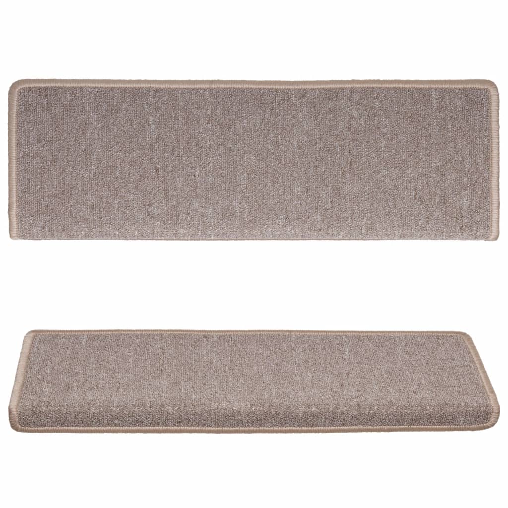 Stufenmatten 15 Stk. 65x21x4 cm Anthrazit Rechteckiger Rand