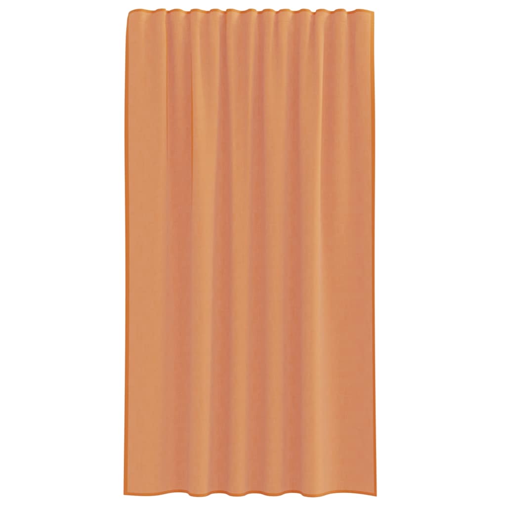 Voile Vorhänge mit Ösen 2 Stk. Apfelgrün 140x140 cm