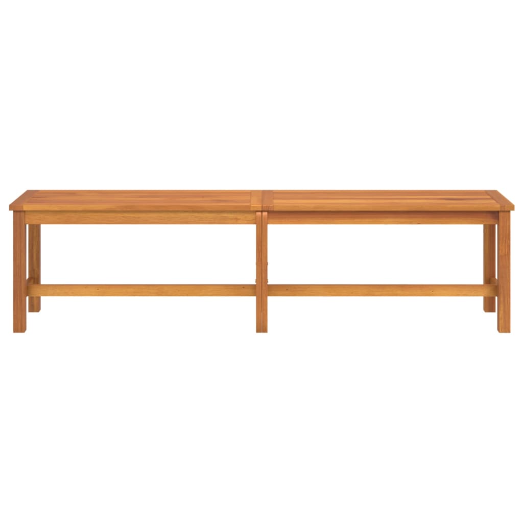 Gartenbank 110x35x45 cm Massivholz Akazie