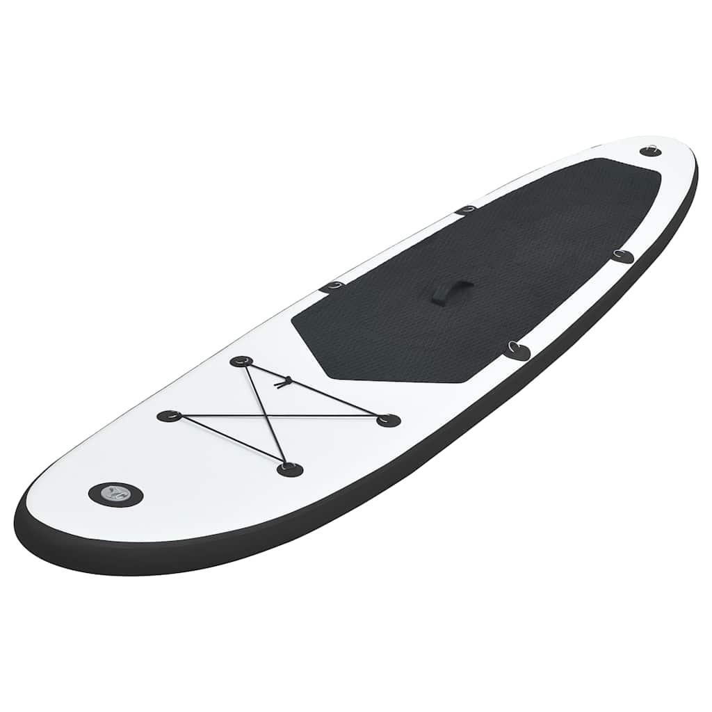 Stand Up Paddle Board SUP Aufblasbar Rot und Weiß