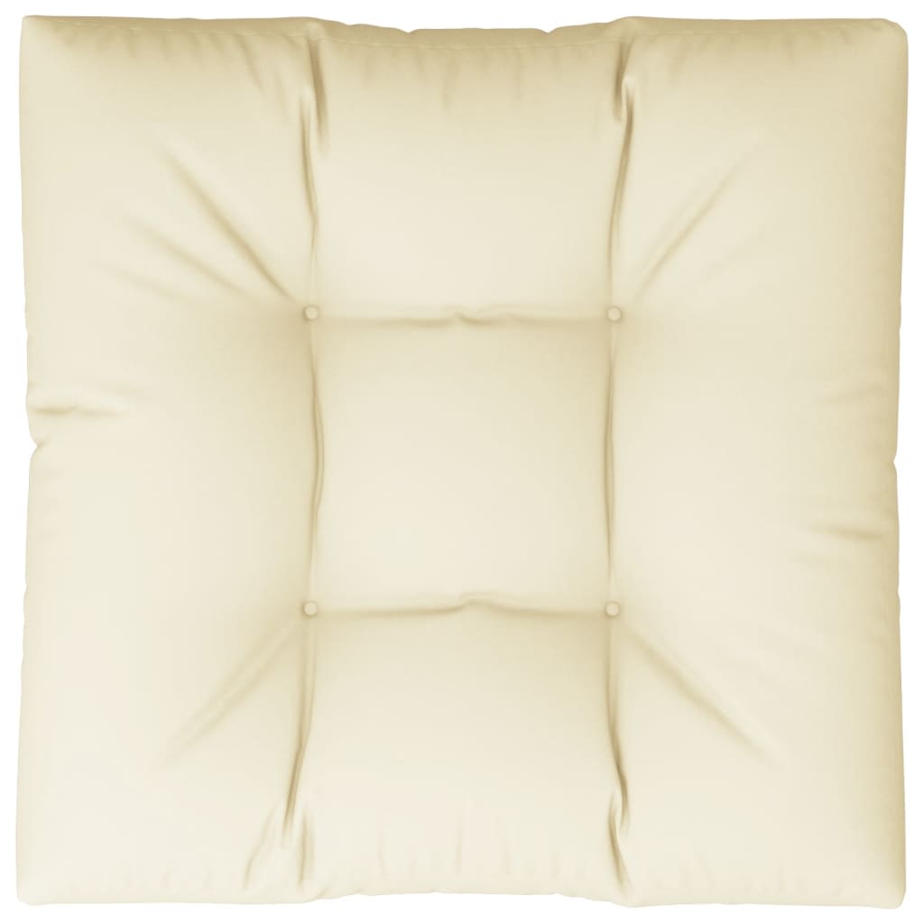 Palettenkissen Anthrazit 50x50x12 cm Stoff