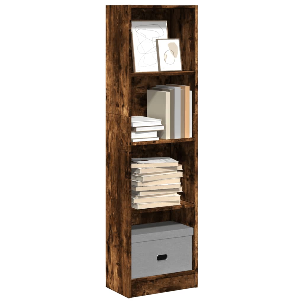 Bücherregal Weiß 40x24x75 cm Holzwerkstoff