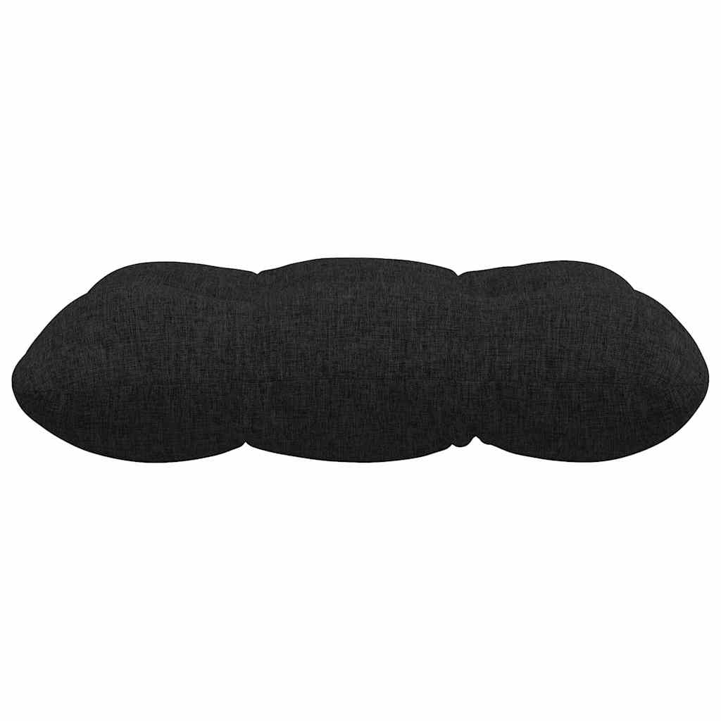 Sitzkissen 4 pcs Hellgrau 40 x 40 x 12 cm Stoff